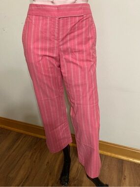 Pink Striped Wide-Leg Capris Pants
Item# SScpc8